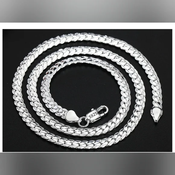 Sterling silver necklace - Picture 3 of 8